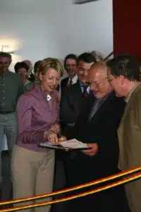 Inauguration officielle (4 juin 2005) en présence de Madame la Ministre C. Fonck.